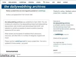 Sites similar to dailywebthing.com