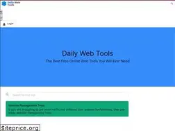 Sites similar to dailywebtools.com
