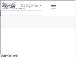 Sites similar to dailywonder.org