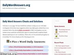 Sites similar to dailywordanswers.org