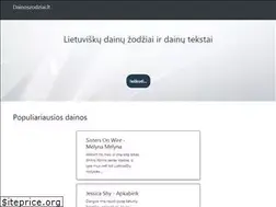 Sites similar to dainoszodziai.lt