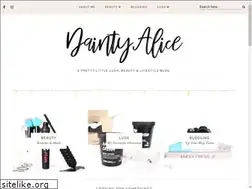 Sites similar to daintyalice.com
