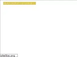 Sites similar to daintyjune.com
