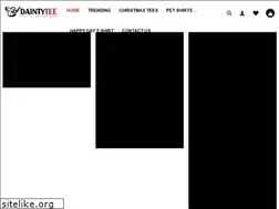 Sites similar to daintytee.com