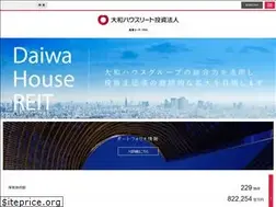 Sites similar to daiwahouse-reit.co.jp