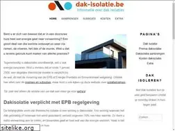 Sites similar to dak-isolatie.be