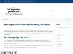 Sites similar to dak-mitgliedergemeinschaft.de
