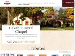 Sites similar to dakanfuneralchapel.com