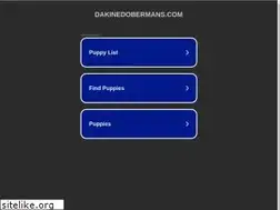 Sites similar to dakinedobermans.com