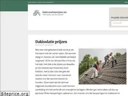 Sites similar to dakisolatieprijzen.be