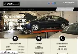 Sites similar to dakisservicecenter.com