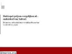 Sites similar to dakkapelopmaat.nl