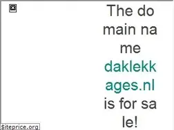Sites similar to daklekkages.nl