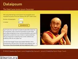 Sites similar to dalaipsum.com