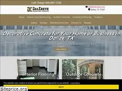 Sites similar to dalcrete.com