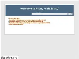Sites similar to dale.id.au