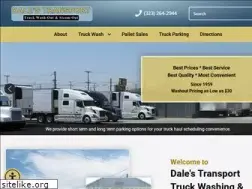 Sites similar to dalestransport.com