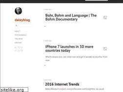Sites similar to daleyblog.com
