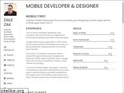 Sites similar to dalezak.com