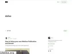 Sites similar to daliso.blog