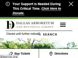 Sites similar to dallasarboretum.org