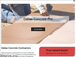 Sites similar to dallasconcretepro.com