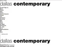 Sites similar to dallascontemporary.org