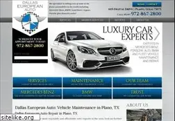 Sites similar to dallaseuropeanauto.com