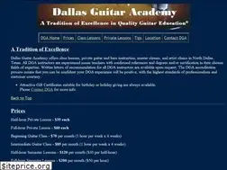 Sites similar to dallasguitaracademy.com