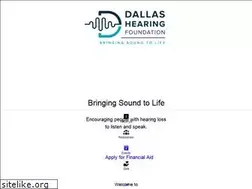 Sites similar to dallashearingfoundation.org