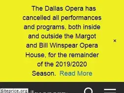 Sites similar to dallasopera.org