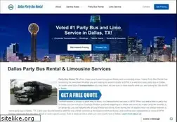 Sites similar to dallaspartybusrental.com
