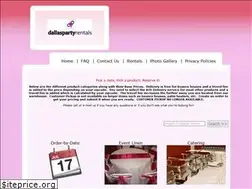Sites similar to dallaspartyrentals.net