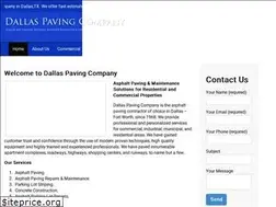 Sites similar to dallaspavingcompany.com