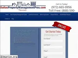 Sites similar to dallaspropertymanagementpros.com