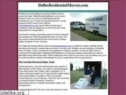 Sites similar to dallasresidentialmovers.com
