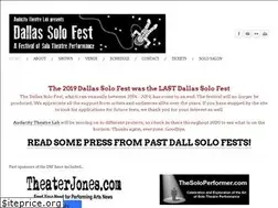 Sites similar to dallassolofest.com