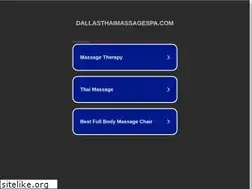 Sites similar to dallasthaimassagespa.com