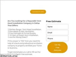 Sites similar to dallasventhoods.com
