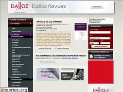 Sites similar to dalloz-revues.fr