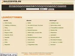 Sites similar to dalszoveg.hu