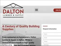 Sites similar to daltonlumbersupply.com