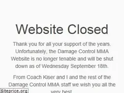 Sites similar to damagecontrolmma.com