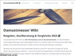 Sites similar to damastmesser-wiki.de