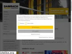 Sites similar to dambach-lagersysteme.de