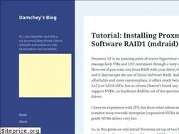 Sites similar to damchey.com