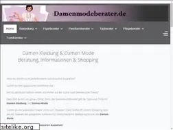 Sites similar to damenmodeberater.de