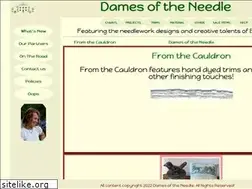 Sites similar to damesoftheneedle.com