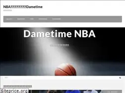 Sites similar to dametime-nba.com