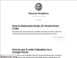 Sites similar to damianhodgkiss.com